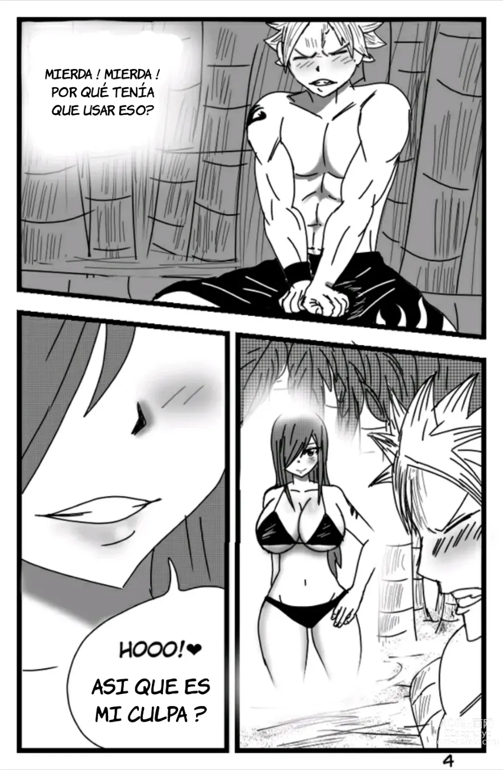 Page 4 of doujinshi La ayuda de Erza