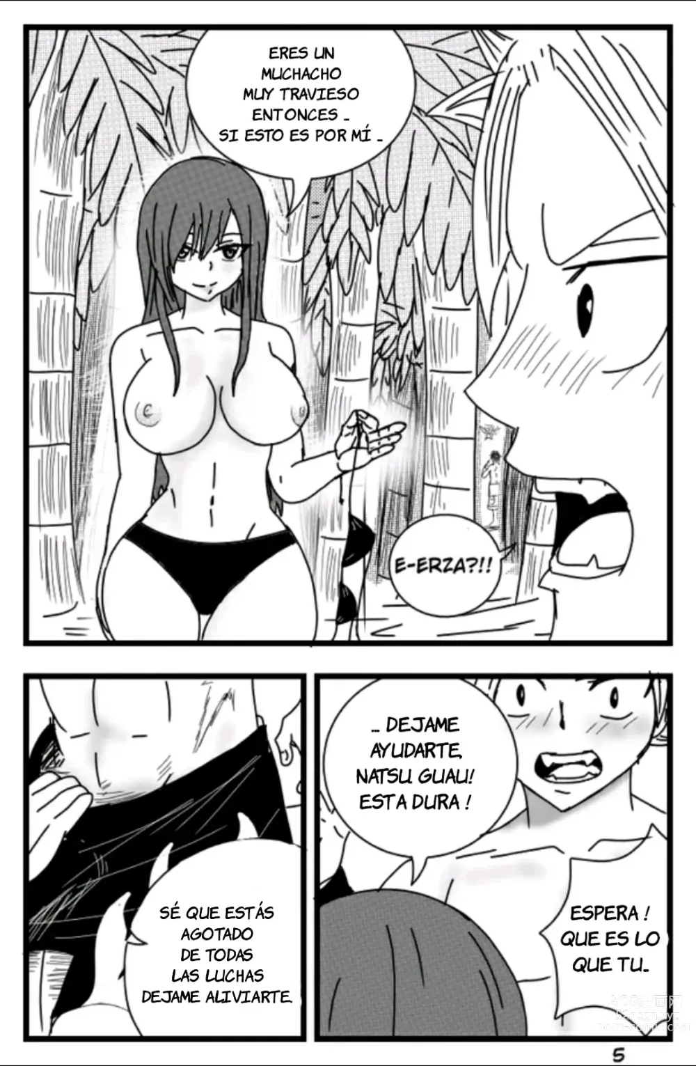 Page 5 of doujinshi La ayuda de Erza