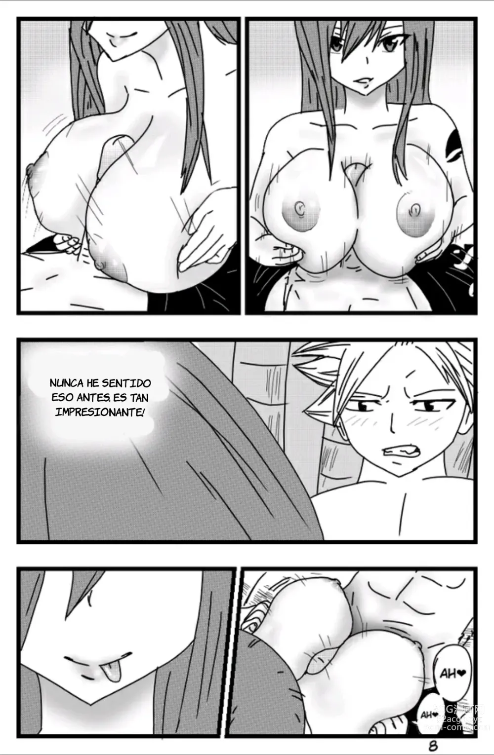 Page 8 of doujinshi La ayuda de Erza