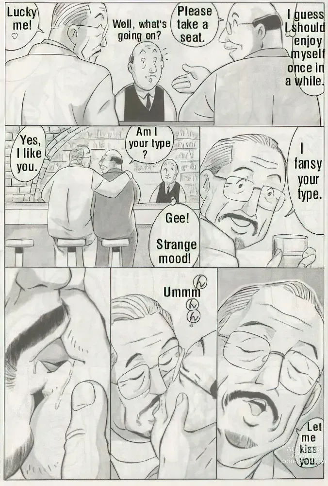 Page 343 of manga The middle-aged men comics - from Japanese magazine