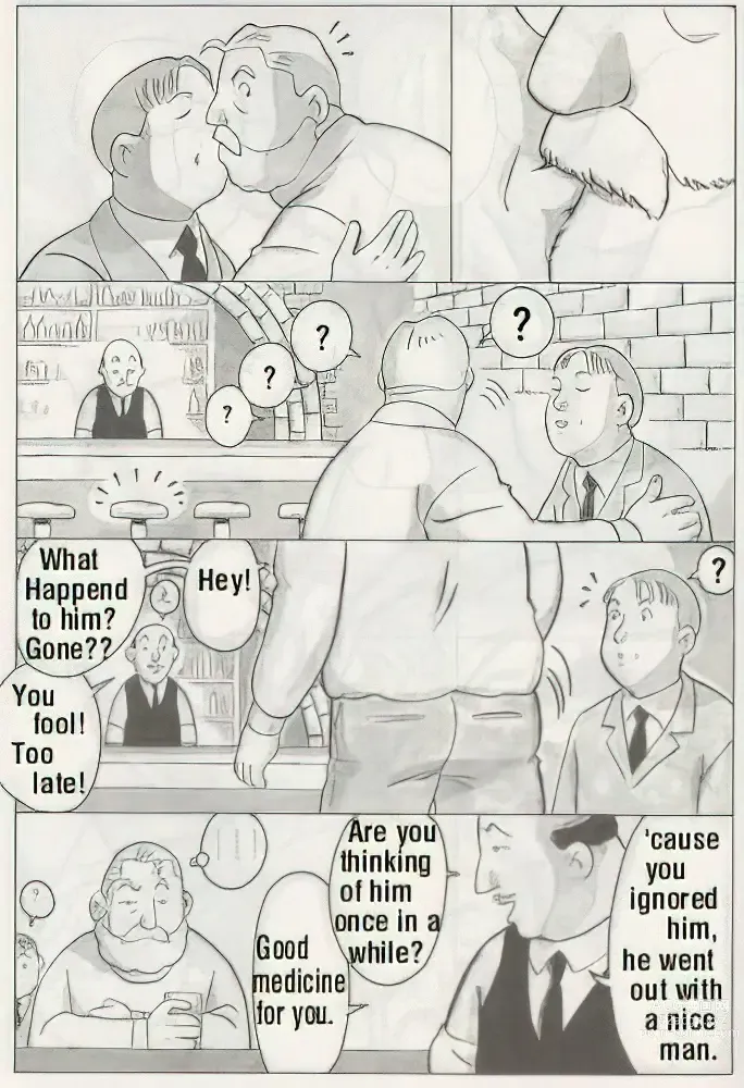 Page 344 of manga The middle-aged men comics - from Japanese magazine