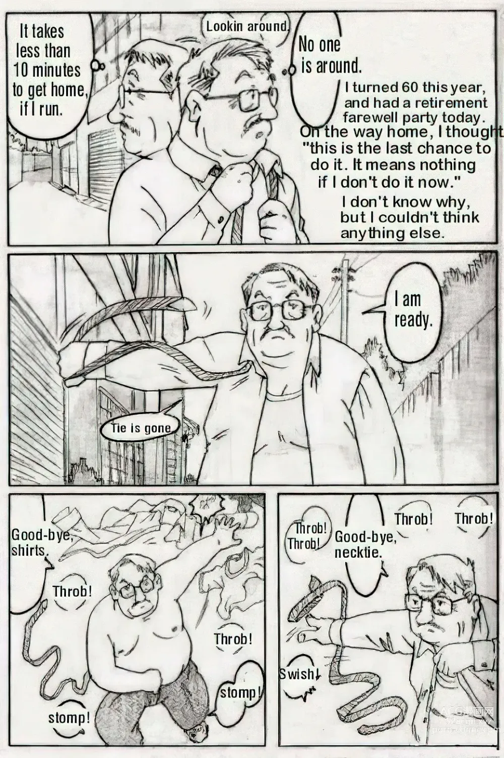 Page 42 of manga The middle-aged men comics - from Japanese magazine