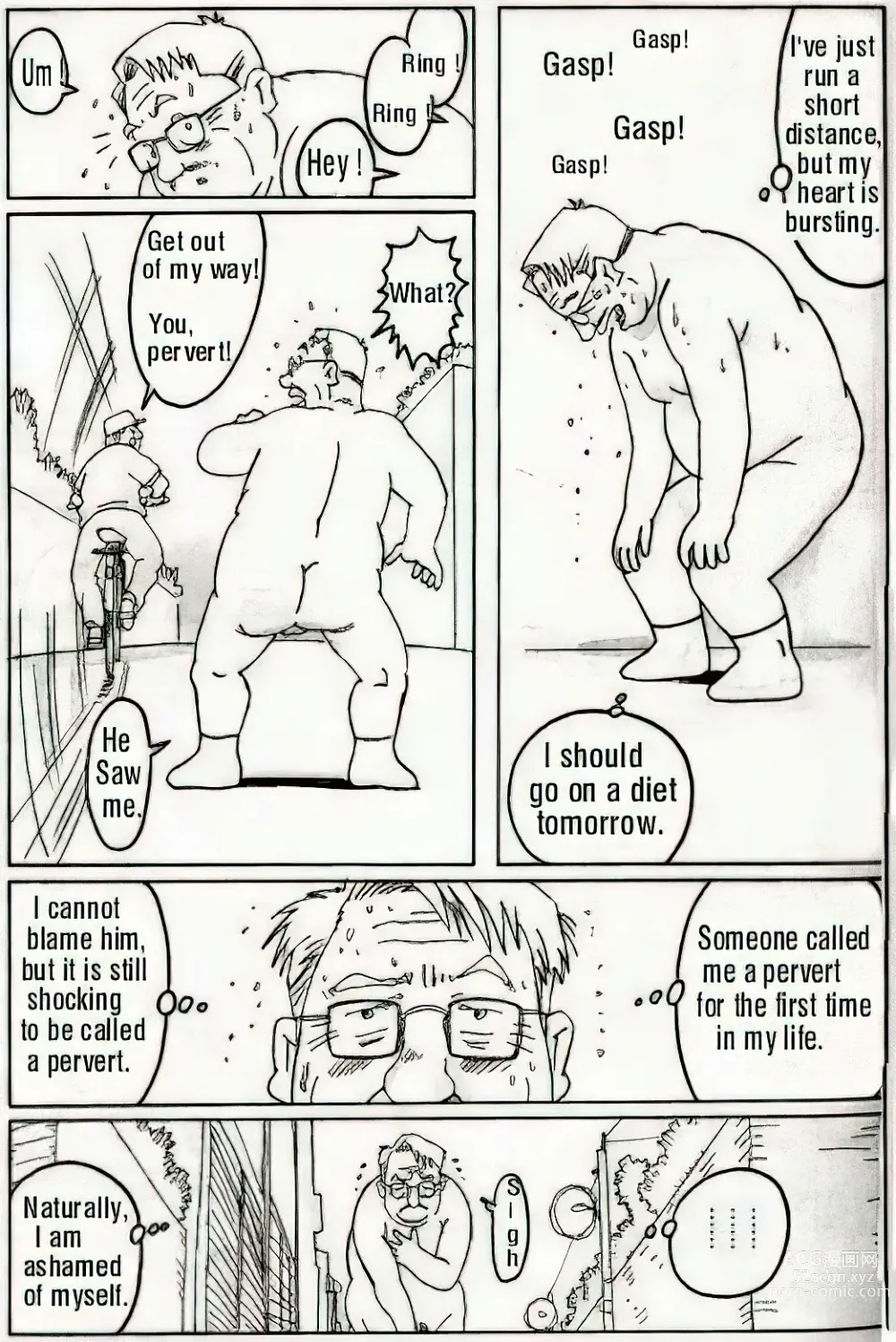 Page 44 of manga The middle-aged men comics - from Japanese magazine