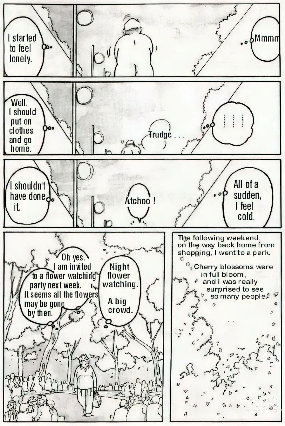 Page 45 of manga The middle-aged men comics - from Japanese magazine