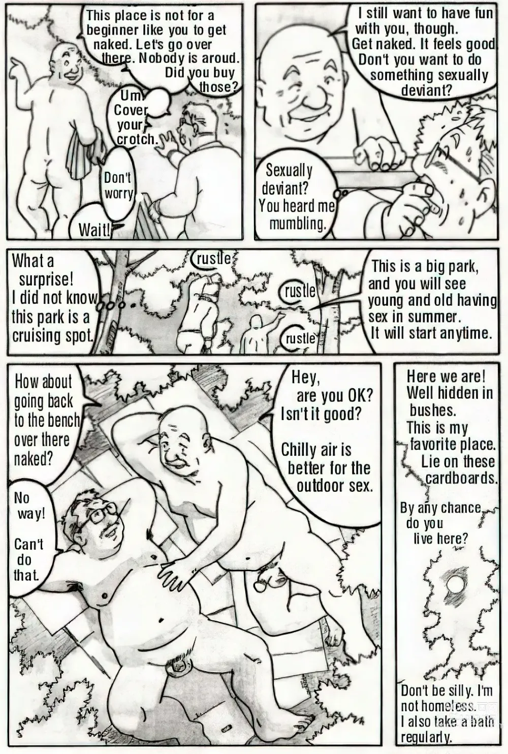 Page 49 of manga The middle-aged men comics - from Japanese magazine