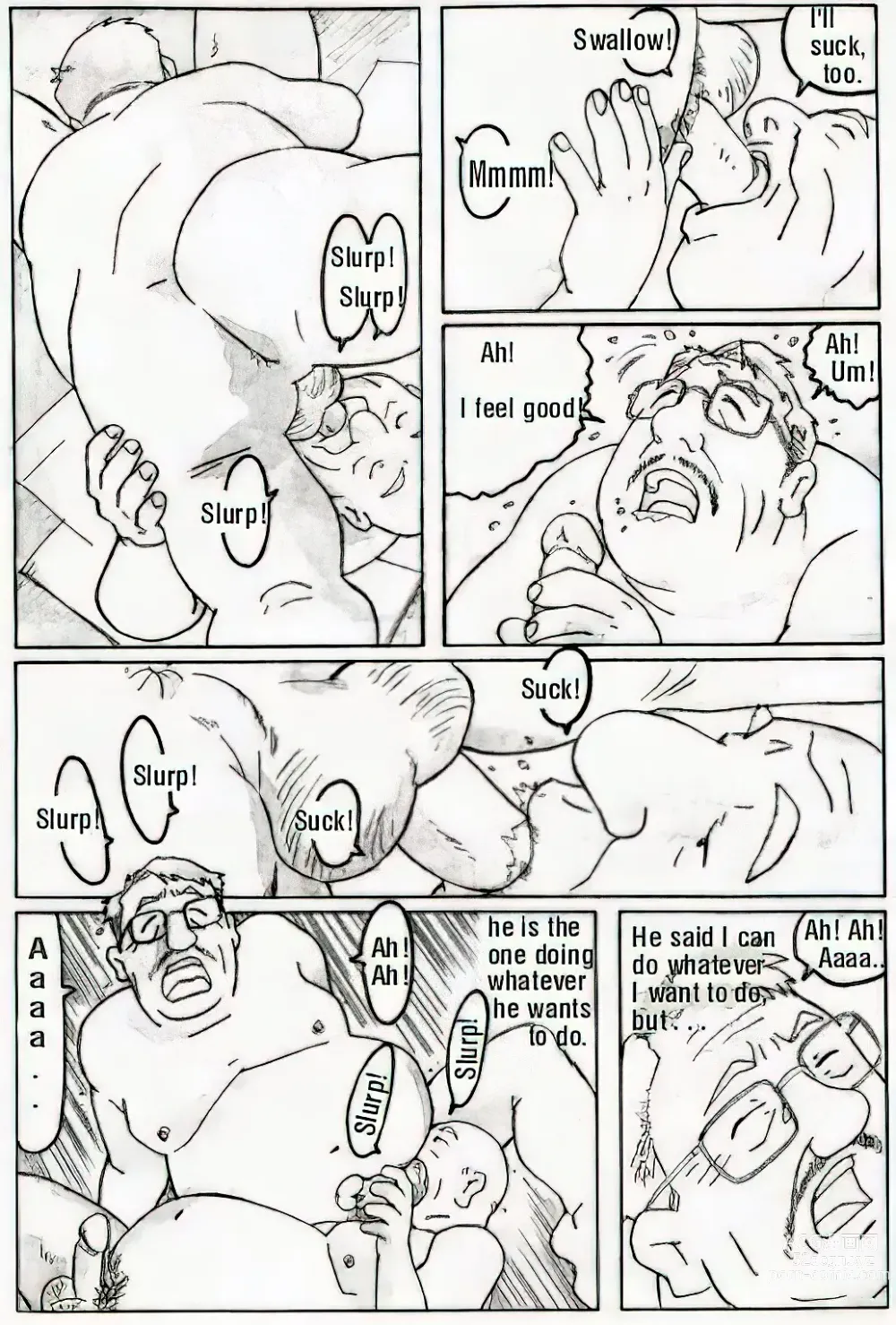 Page 51 of manga The middle-aged men comics - from Japanese magazine