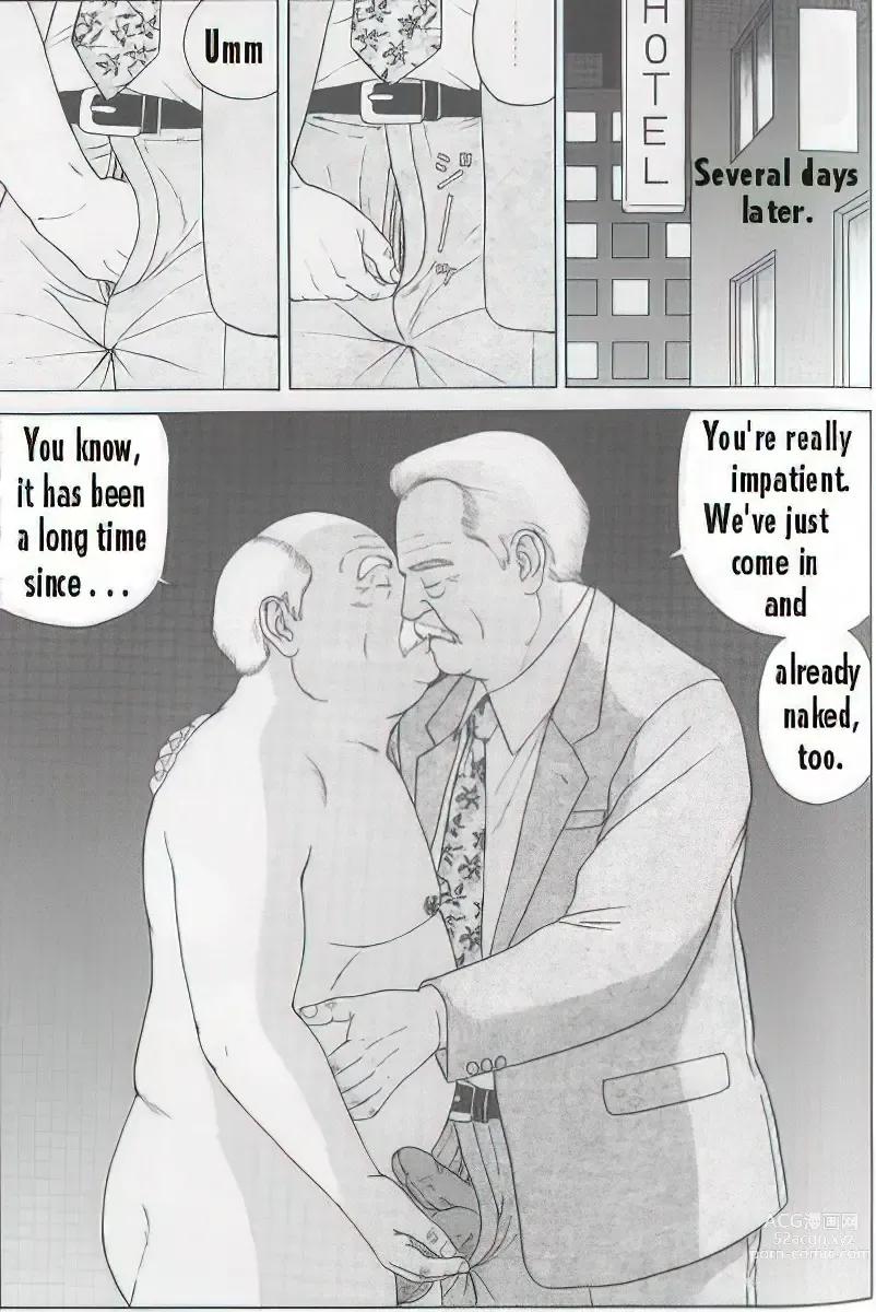 Page 74 of manga The middle-aged men comics - from Japanese magazine