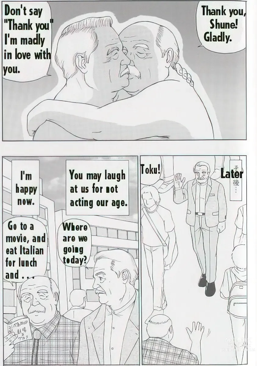 Page 82 of manga The middle-aged men comics - from Japanese magazine