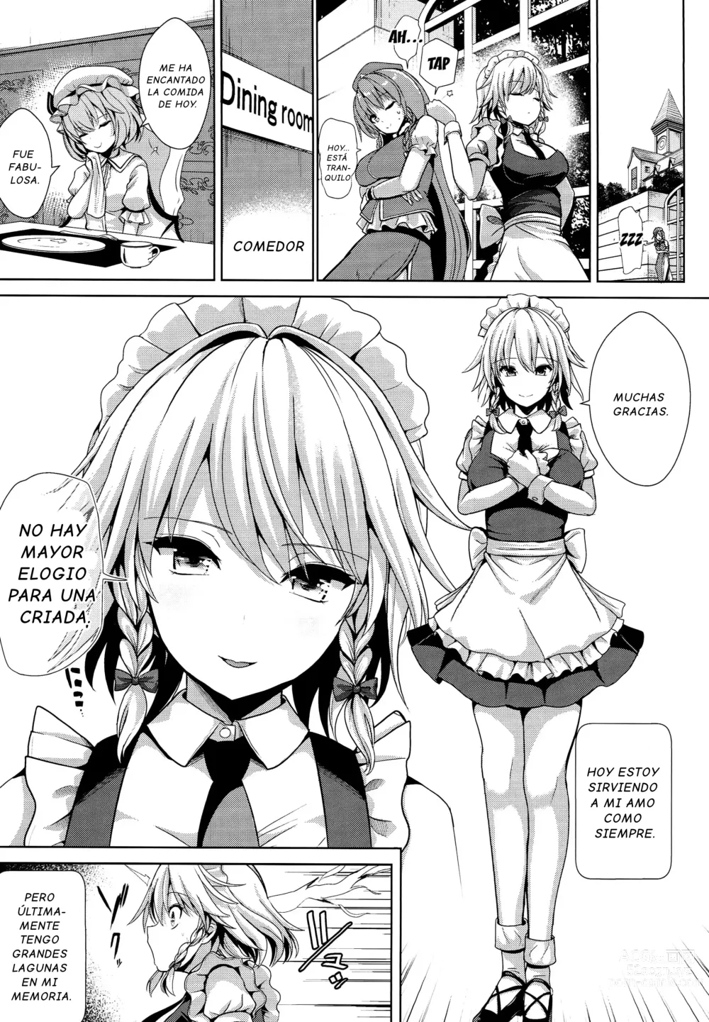 Page 2 of doujinshi Touhou TSF 3 Sakuya ni Hyoui