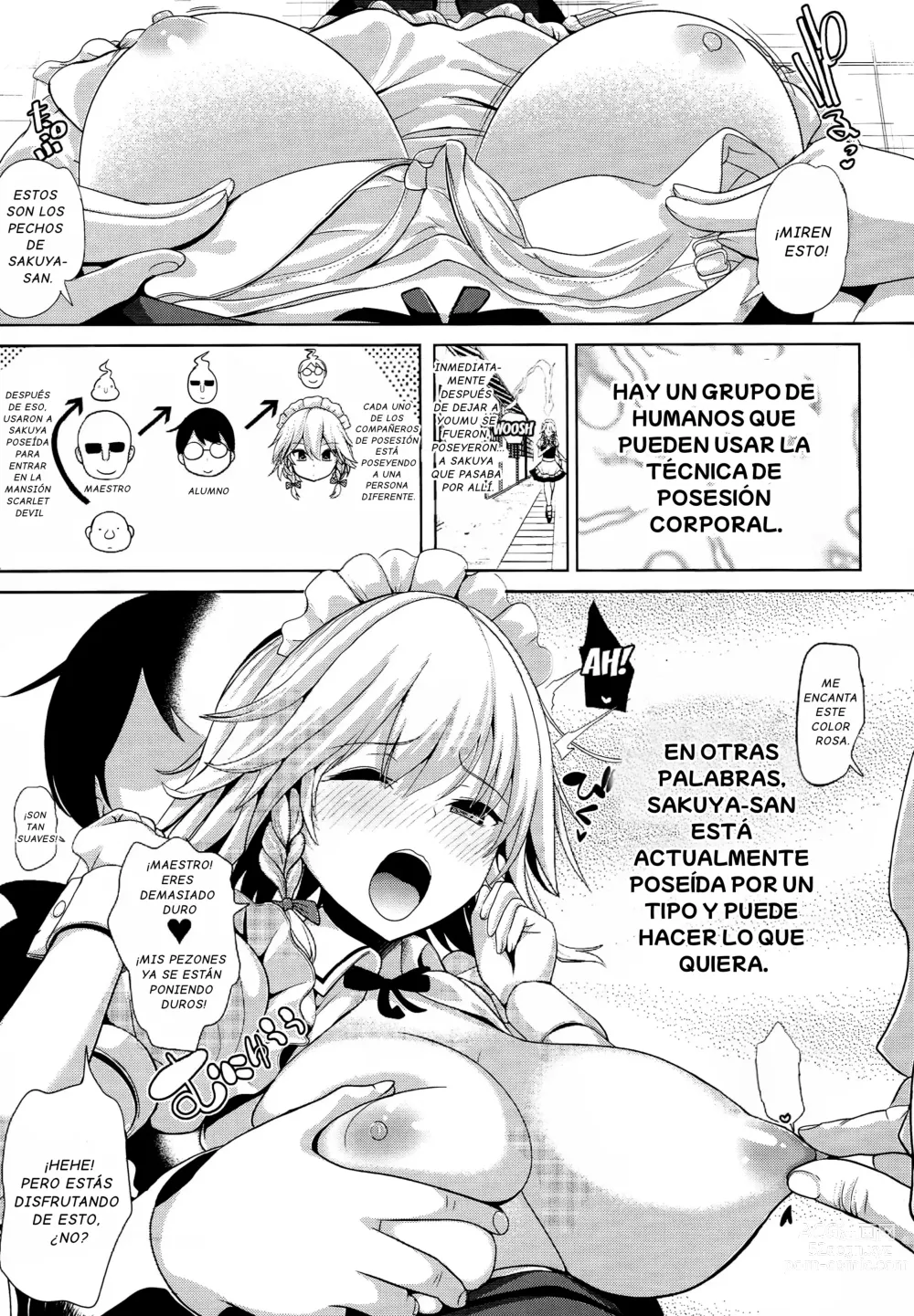 Page 4 of doujinshi Touhou TSF 3 Sakuya ni Hyoui