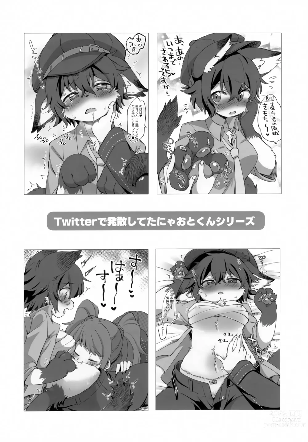 Page 13 of doujinshi Nyaoto-kun to Nyan x 3