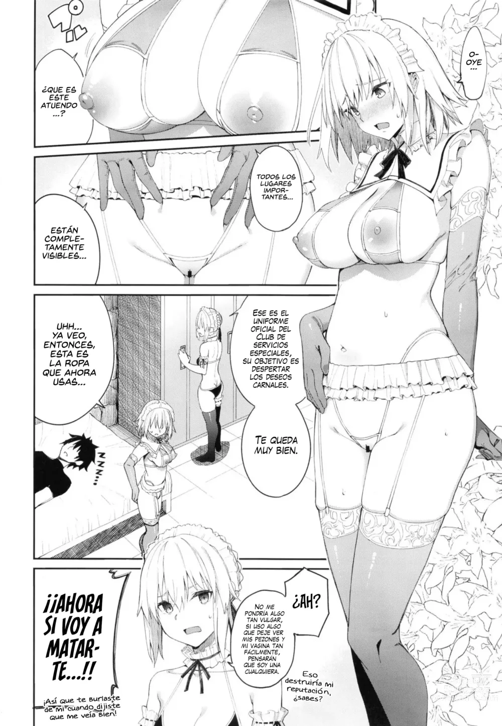 Page 19 of doujinshi Club de Servicios Exclusivos para Master