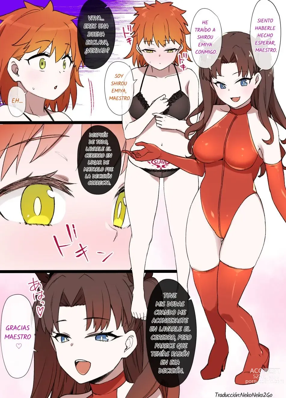 Page 6 of doujinshi Shirou Emiya la nueva esclava