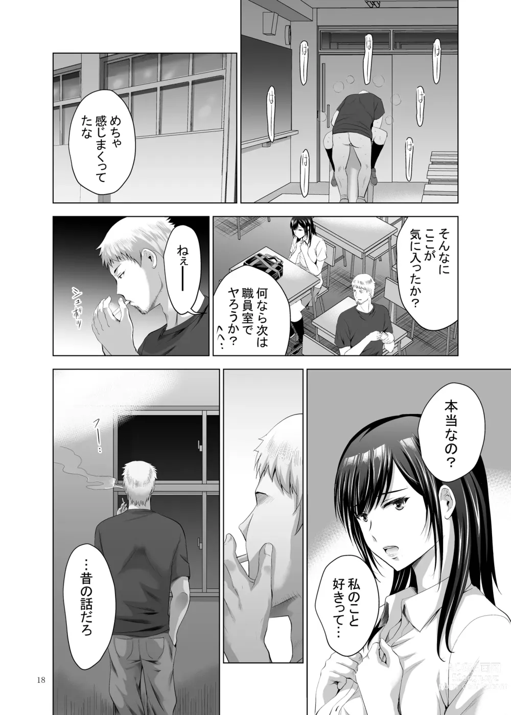 Page 18 of doujinshi Moto Gal Wakazuma ga Yarikon ni Sanka Shita Ken 2