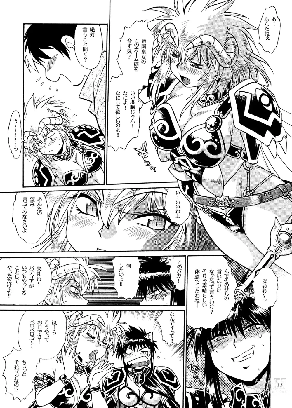 Page 12 of doujinshi Ura Outlanders Soushuuhen Plus Vol. 3