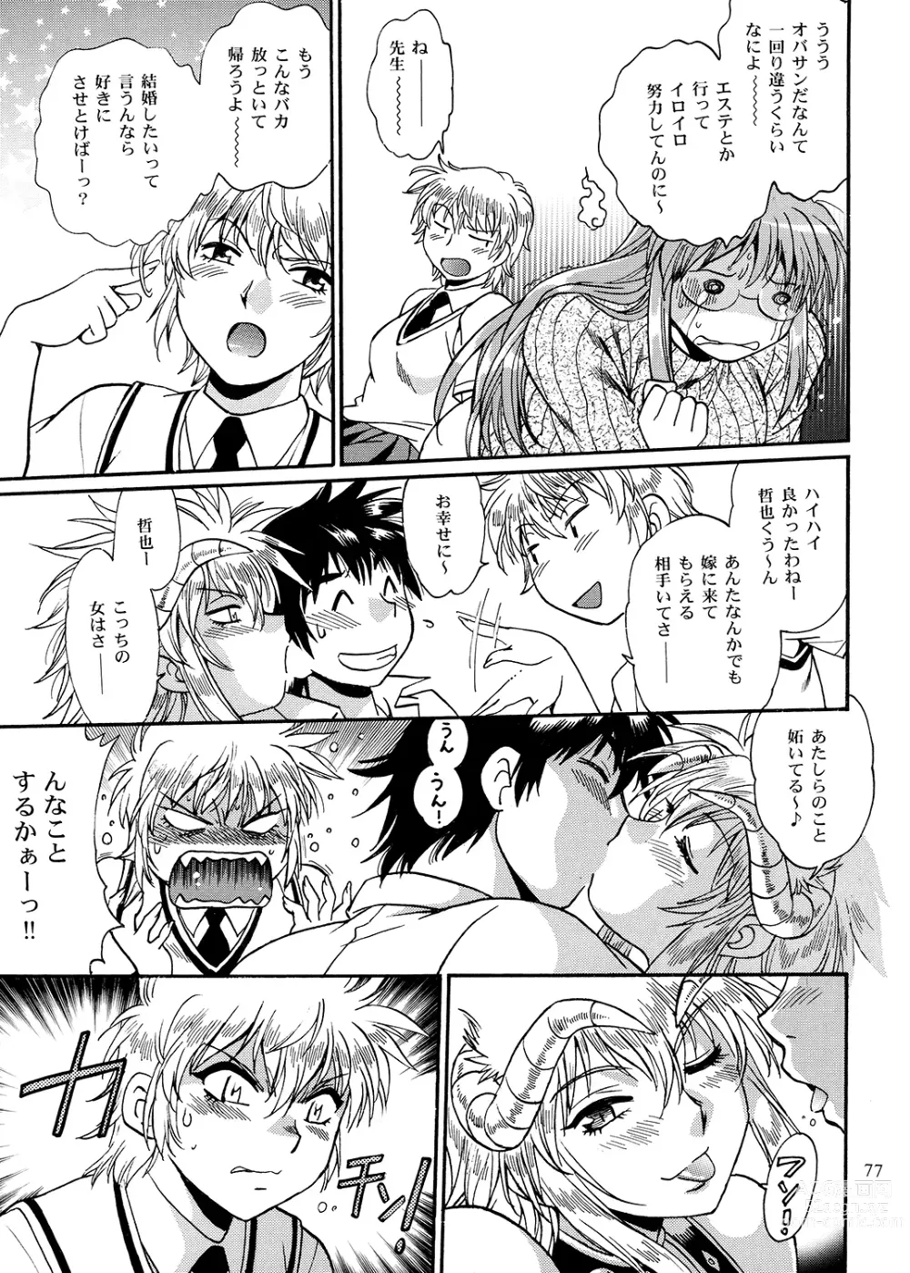 Page 76 of doujinshi Ura Outlanders Soushuuhen Plus Vol. 3