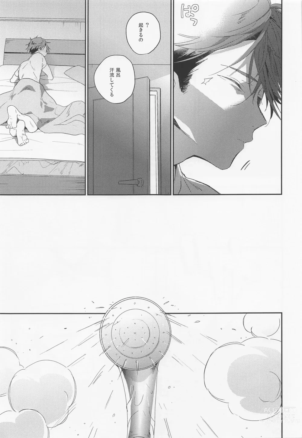 Page 6 of doujinshi Natsu no Sei ni Shite Ii yo