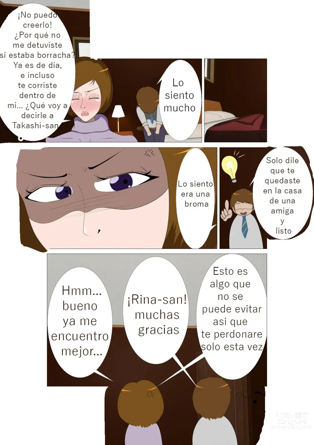 Page 11 of doujinshi Esposa del jefe Rina (34 años) No. 1