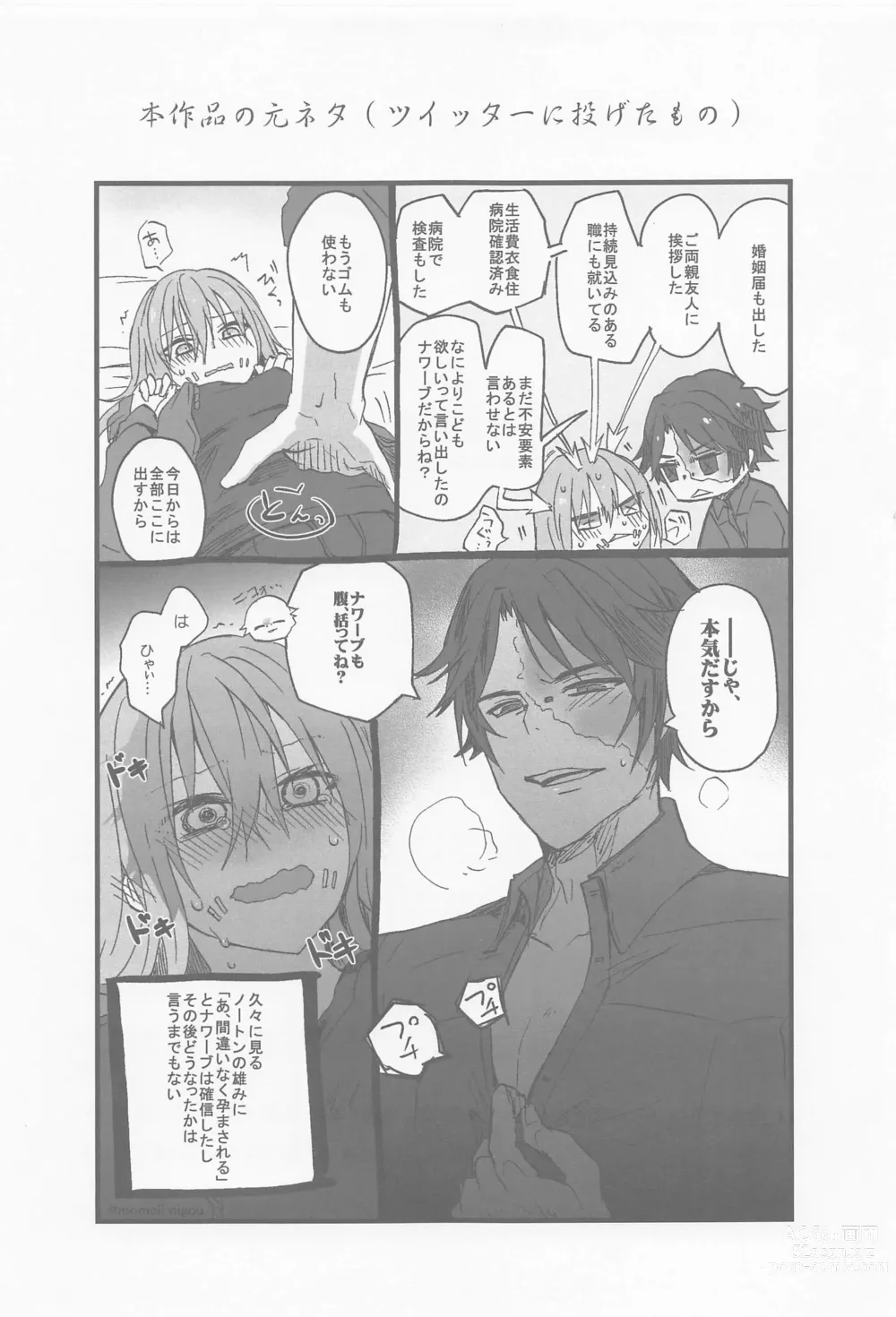 Page 36 of doujinshi Kekkou Nichiji wa Doyou no Yoru de