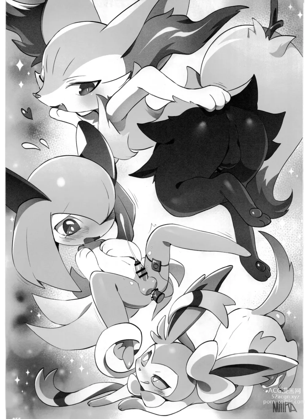 Page 55 of doujinshi Pokemon Kairaku Ochi ♂3