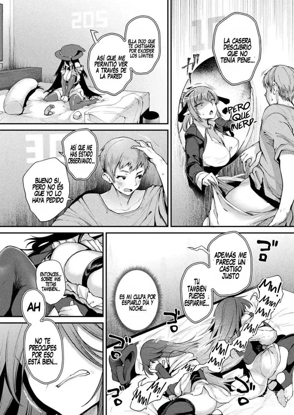 Page 32 of manga Bienvenido a la Residencia con Glory Hole ~El Caso de la Bruja Celina de la Habitación 301~ Cap. 1-2