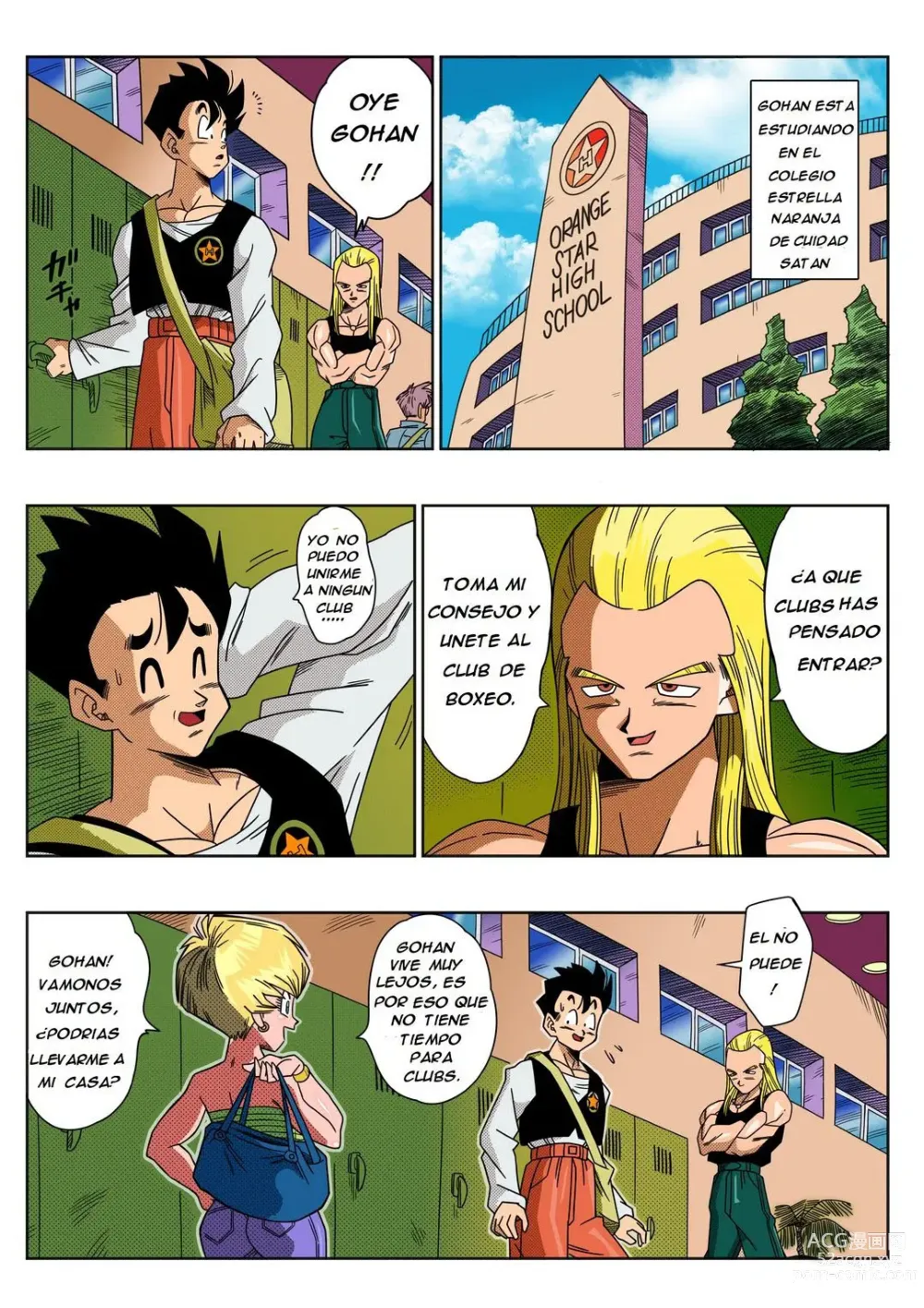 Page 3 of doujinshi Triangulo amoroso Z Spanish