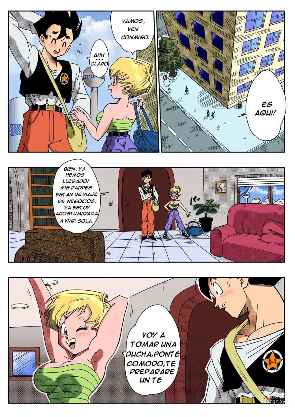 Page 5 of doujinshi Triangulo amoroso Z Spanish