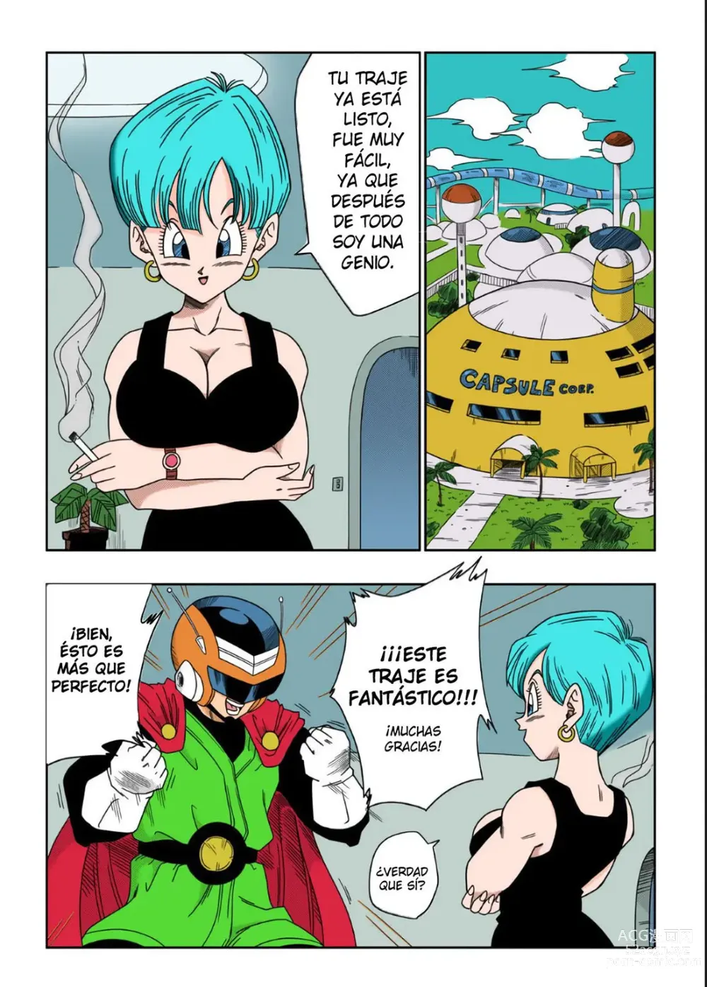 Page 59 of doujinshi Triangulo amoroso Z Spanish