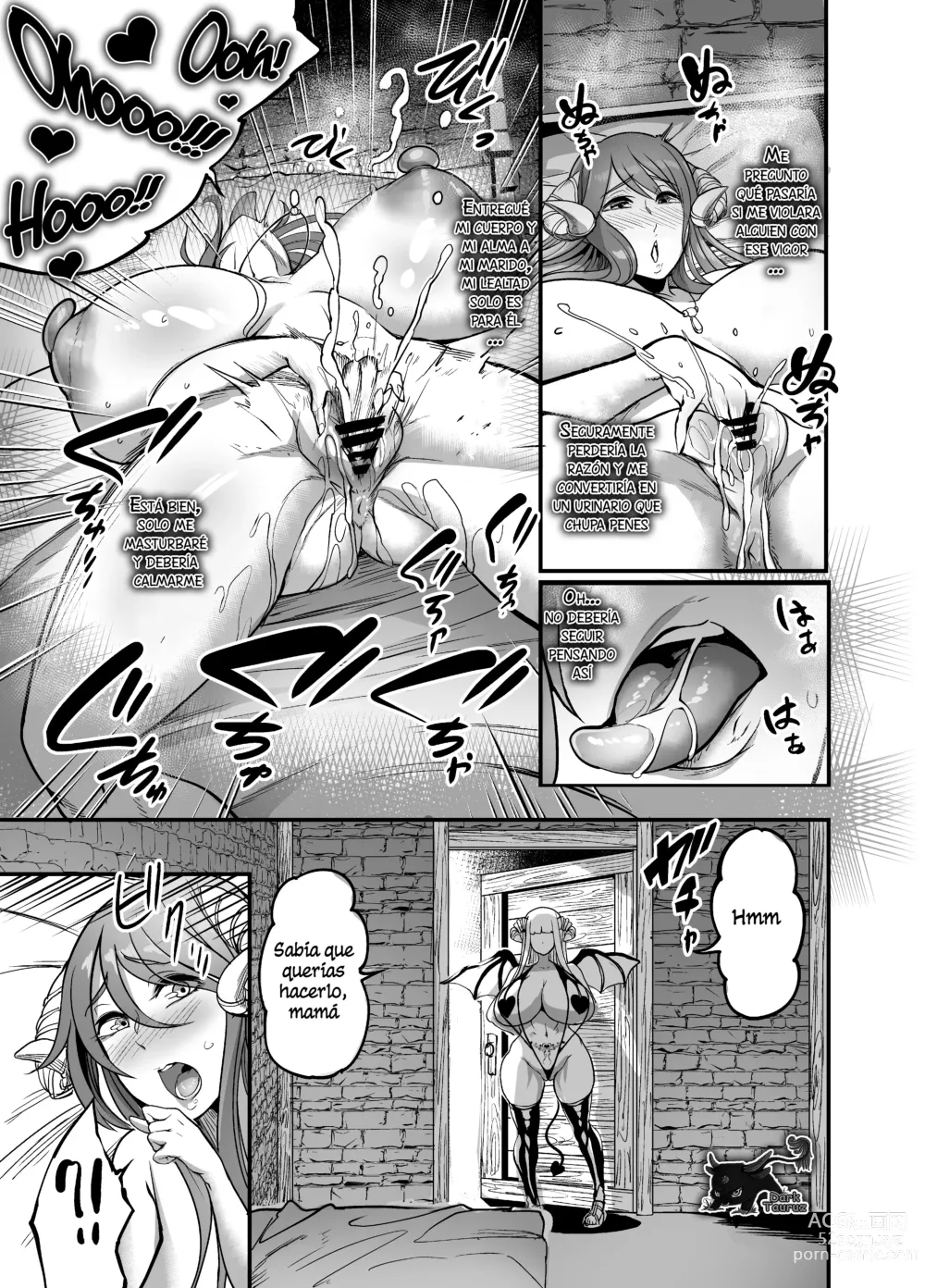 Page 12 of doujinshi Bienvenidos al Distrito de las Sucubos!!! 2 - La Taberna de Mamá