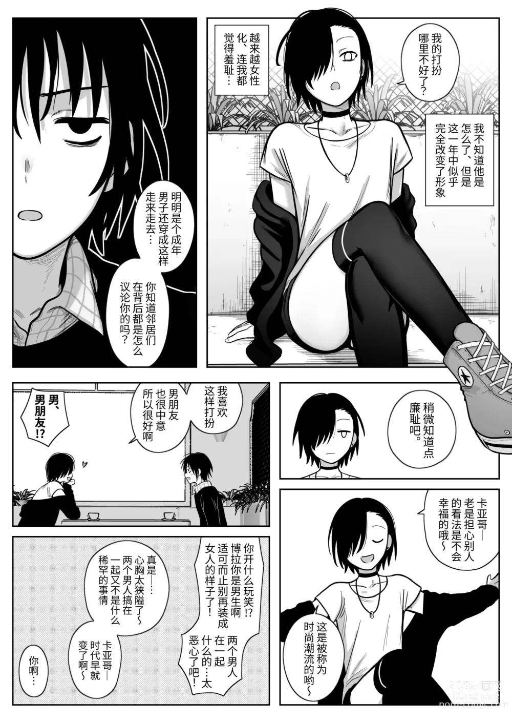 Page 3 of doujinshi I Absolutely Wont Be Fem-Corrupted...!! 【简体中文版】我才不会雌堕…！！ DL中文