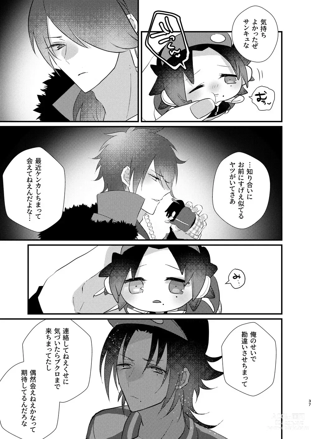 Page 36 of doujinshi Omou hito ni wa touzakari omowanu mochi no mochi mochi