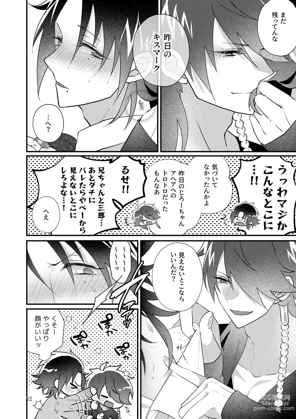 Page 11 of doujinshi Korekkurainotsu ♪ oben toba konitsu ♪ okazu to biyakuochoi to tsumetetsu ♪