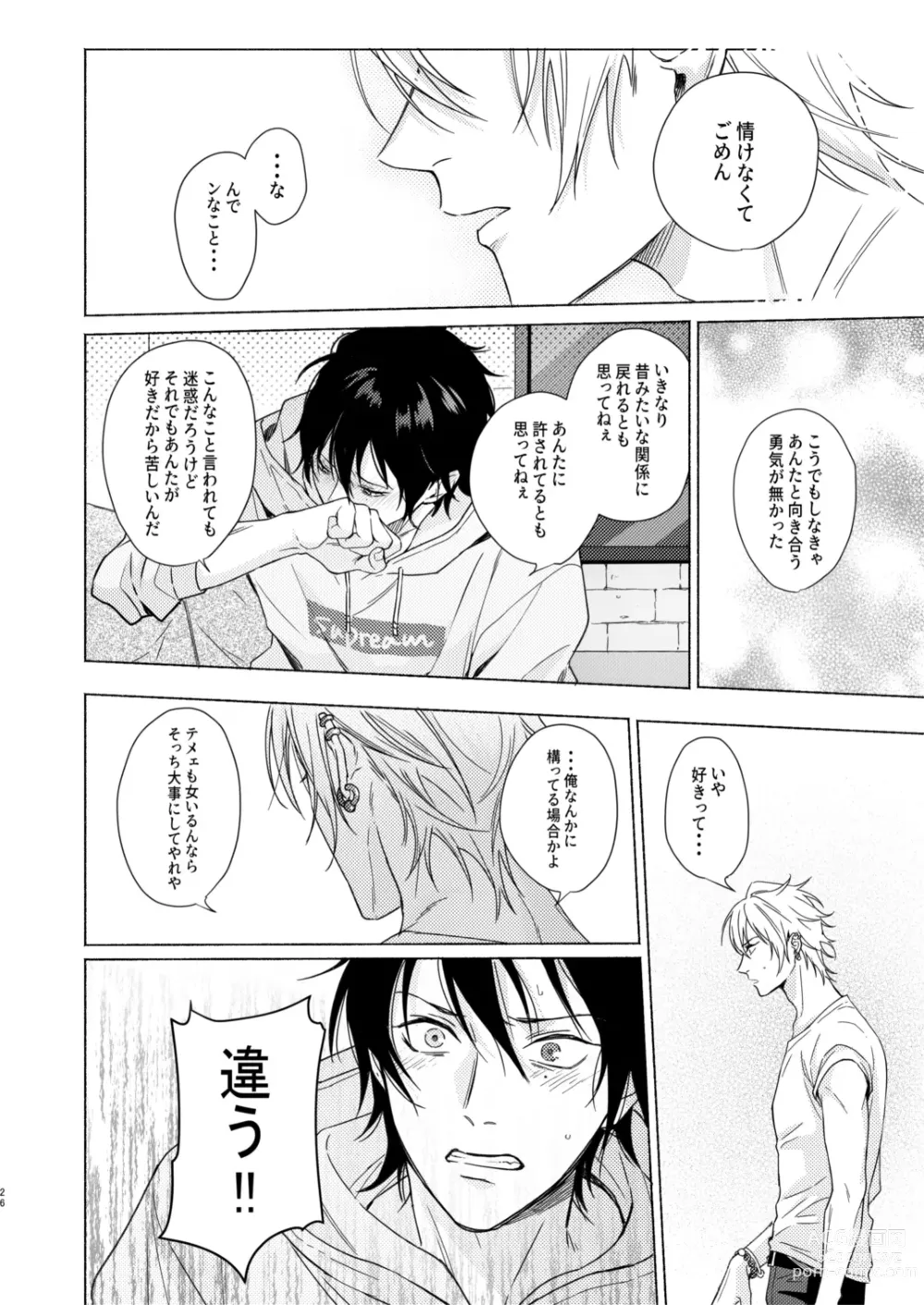 Page 25 of doujinshi Okubyoumono no ichigeki