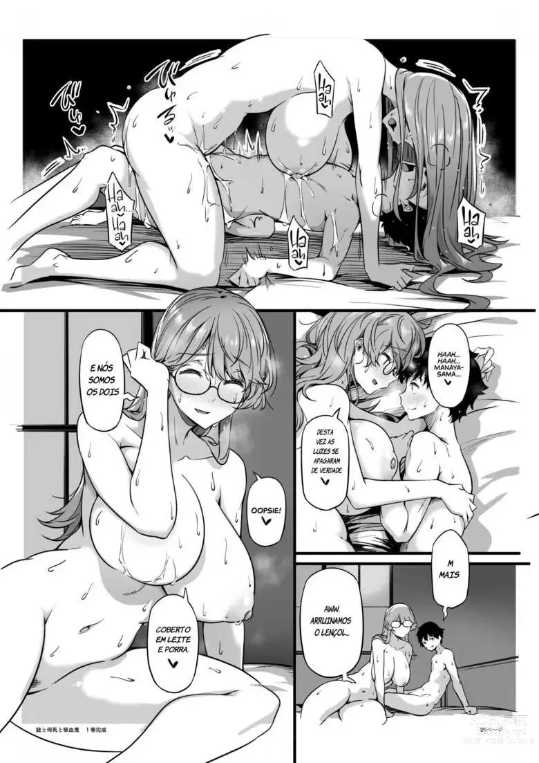 Page 26 of doujinshi Juu to Bonyuu to Kyuuketsuki 1-Kan