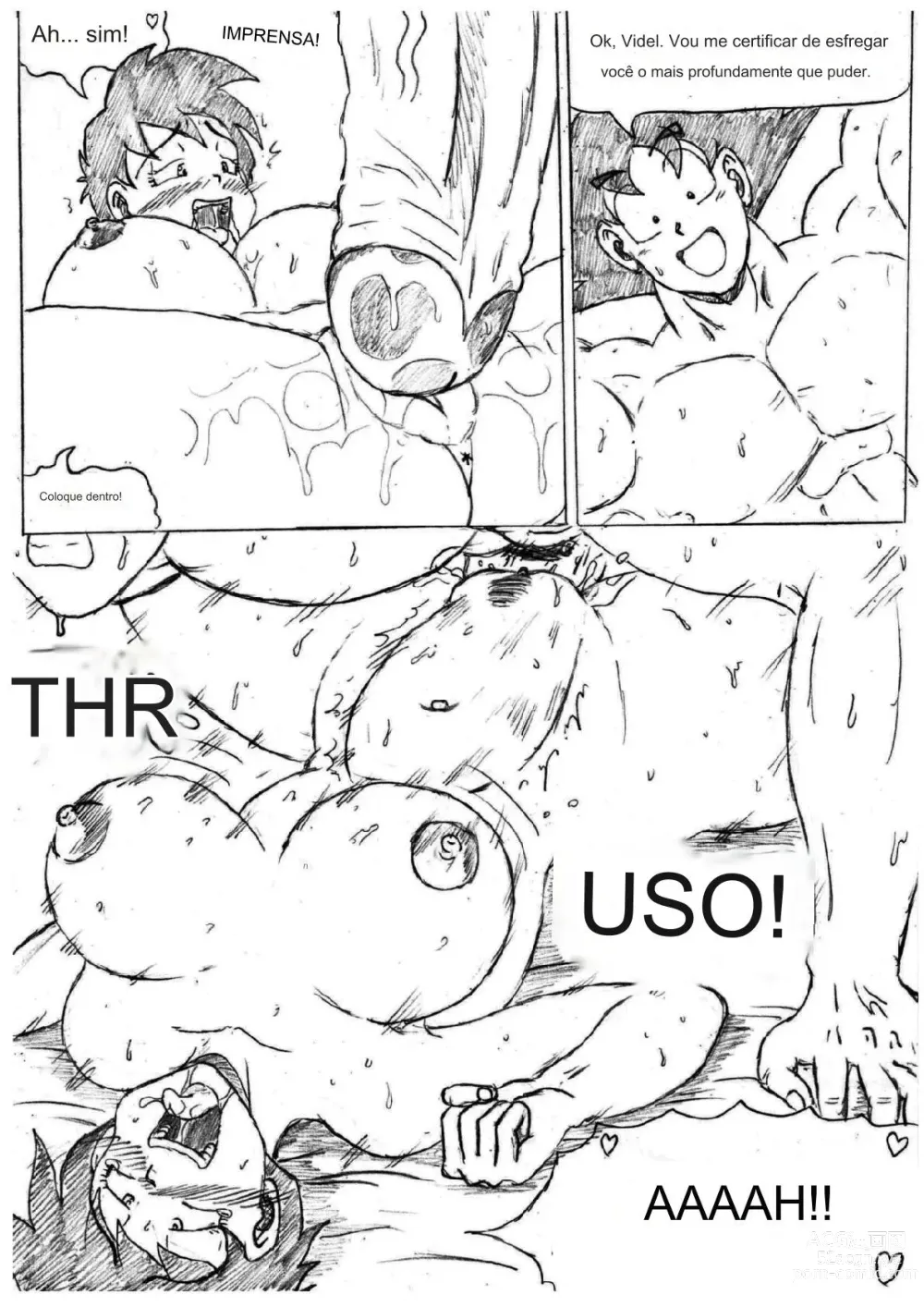 Page 20 of doujinshi TheWriteFiction DRAGONBALL_NTR_10_-_Scrubdown_-_Goku_X_Videl Portugues