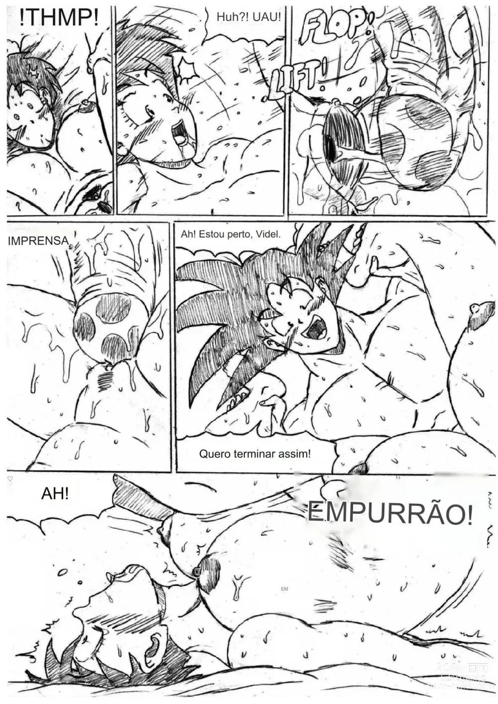 Page 26 of doujinshi TheWriteFiction DRAGONBALL_NTR_10_-_Scrubdown_-_Goku_X_Videl Portugues