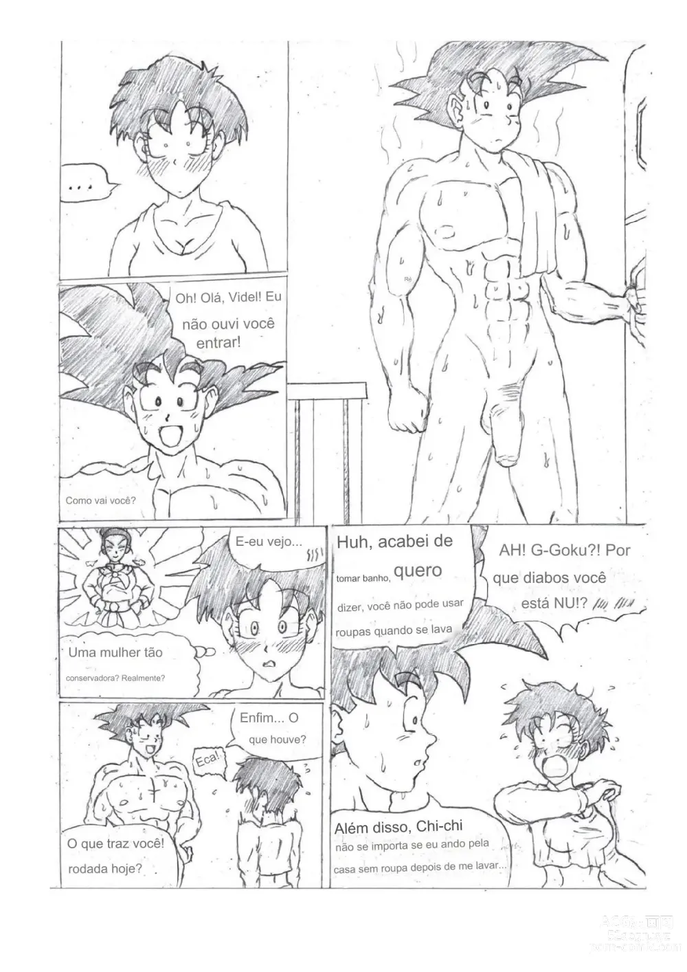 Page 4 of doujinshi _The_Future_In-Law_(Dragon_Ball_Z) SON GOKU VIDEL