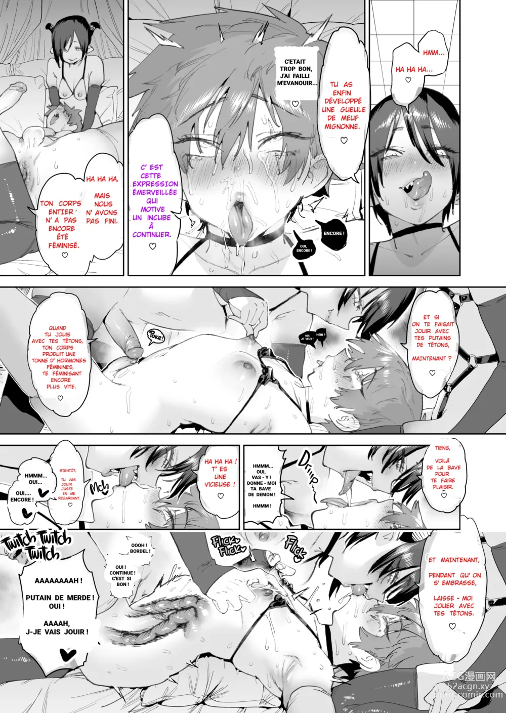 Page 16 of doujinshi L' Aventurier qui a tiré l'Epee qui augmente votre Attaque au prix de l' Intelligence pour chaque orgasme ! (decensored)