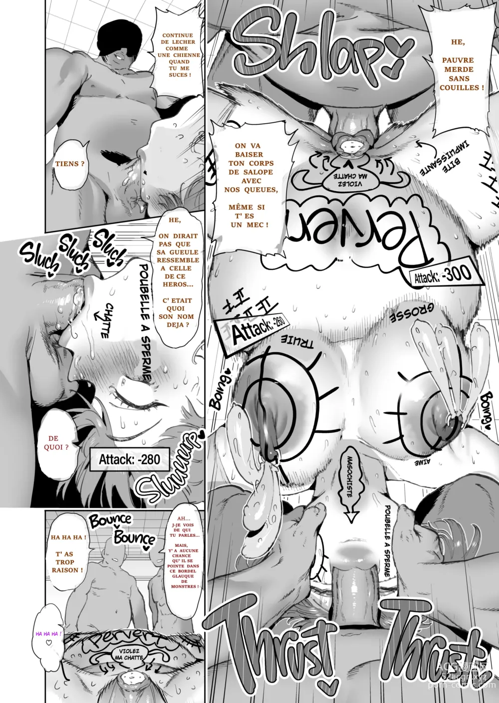 Page 87 of doujinshi L' Aventurier qui a tiré l'Epee qui augmente votre Attaque au prix de l' Intelligence pour chaque orgasme ! (decensored)