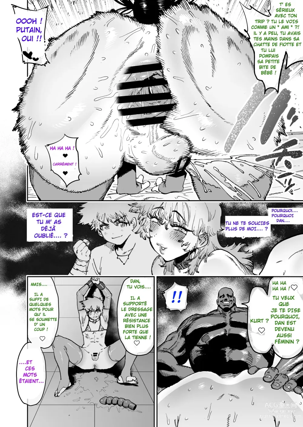 Page 53 of doujinshi Lhistoire de deux amis qui se sont séparés en se promettant de devenir plus forts, mais qui se sont retrouvés après 2 ans en tant que fiottes.