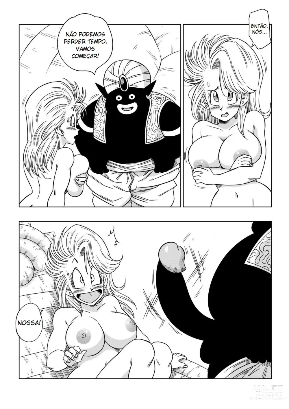 Page 8 of doujinshi Dagon Ball - Bulma e o Senhor Popo