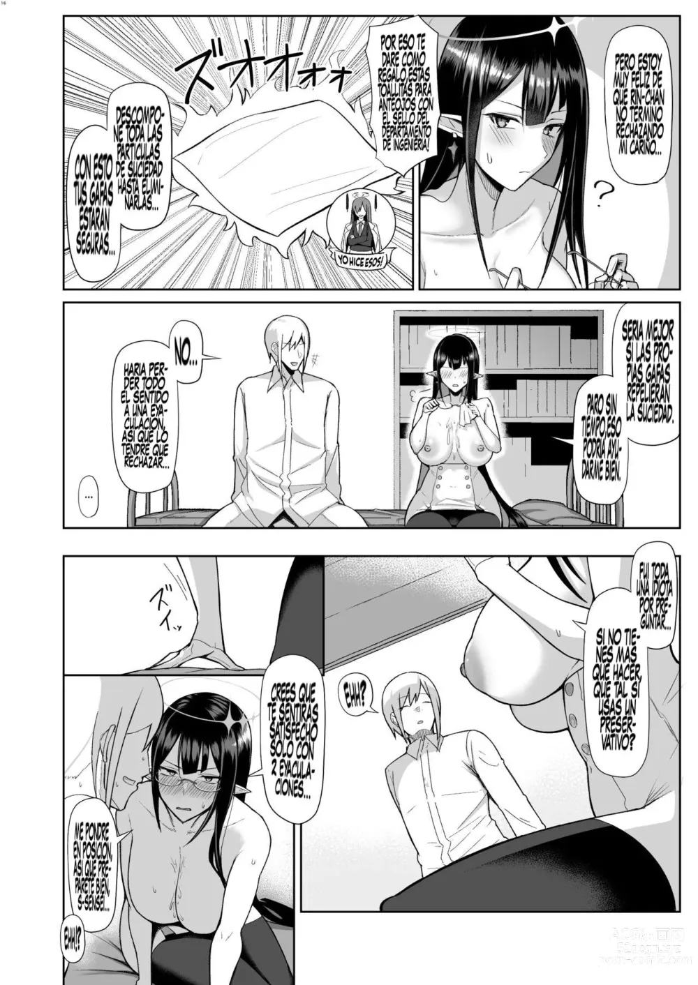 Page 15 of doujinshi Servicio personal de la directora de administracion