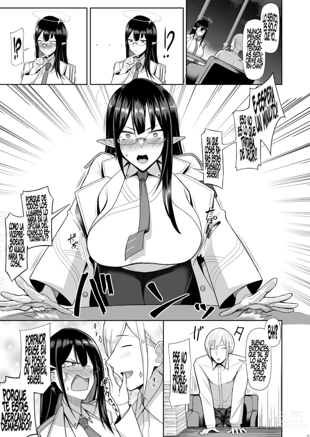 Page 4 of doujinshi Servicio personal de la directora de administracion