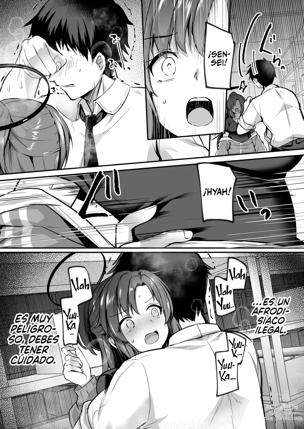 Page 5 of doujinshi Bousou shita Sensei ni Oshitao Sarete SEX Suru Hon