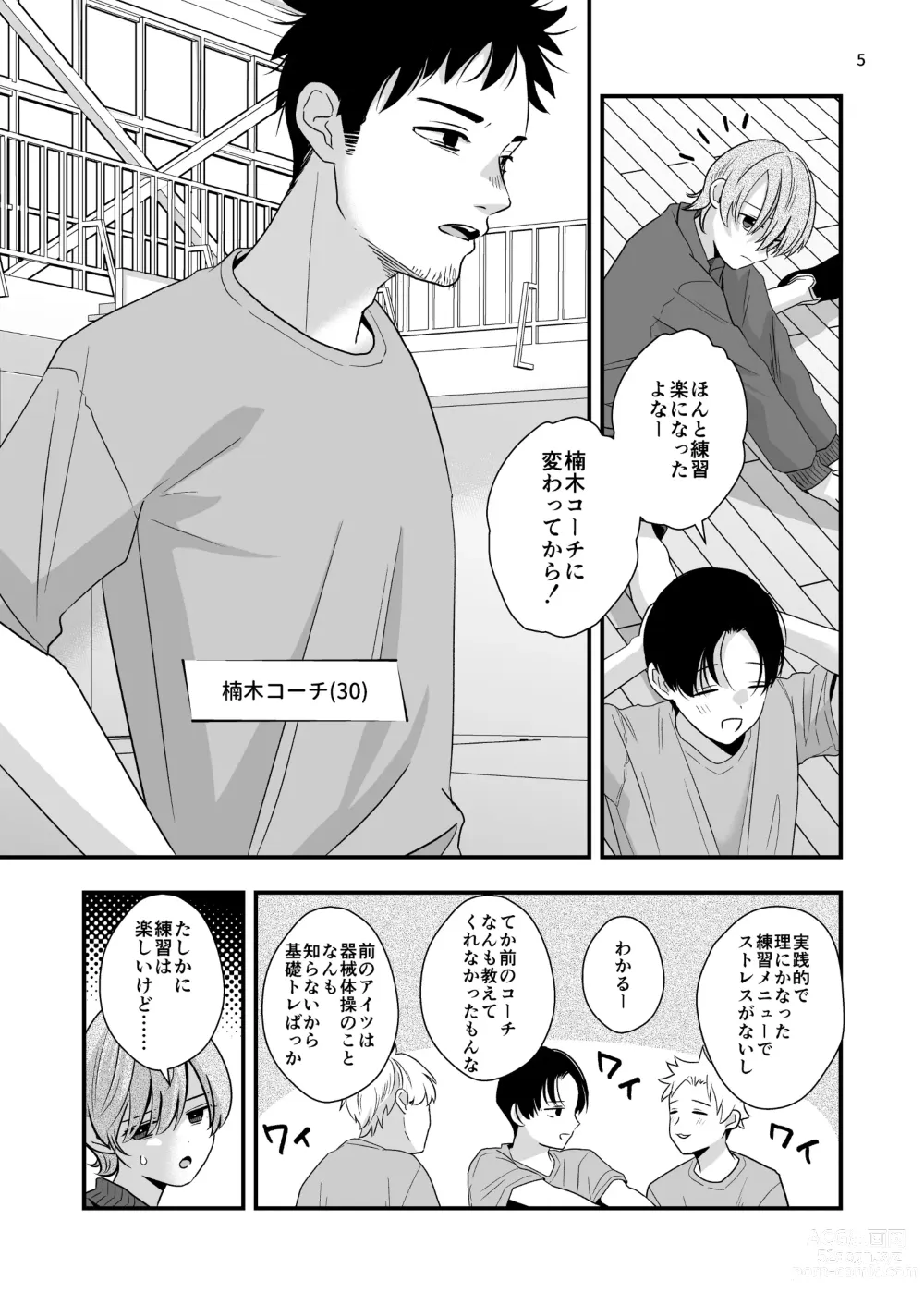 Page 5 of doujinshi 外部コーチの特別マッサージ