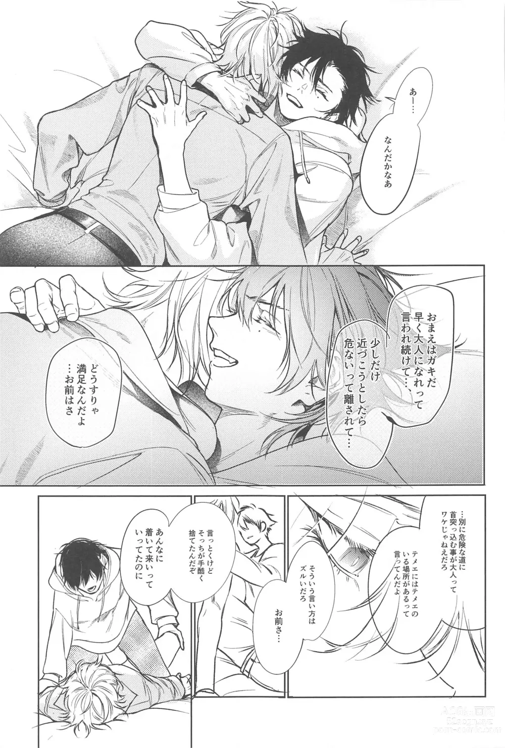 Page 21 of doujinshi God morning my dear