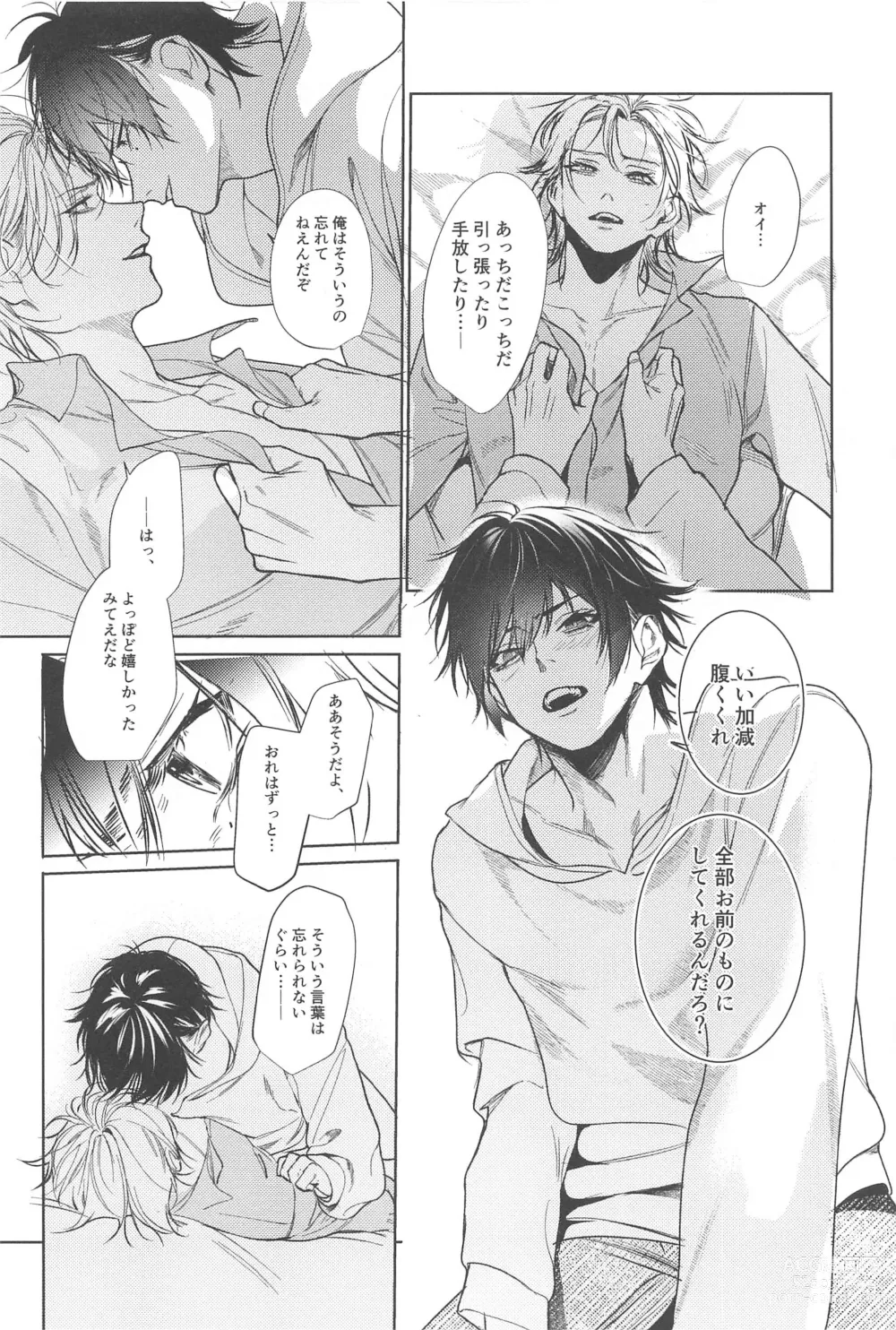 Page 22 of doujinshi God morning my dear