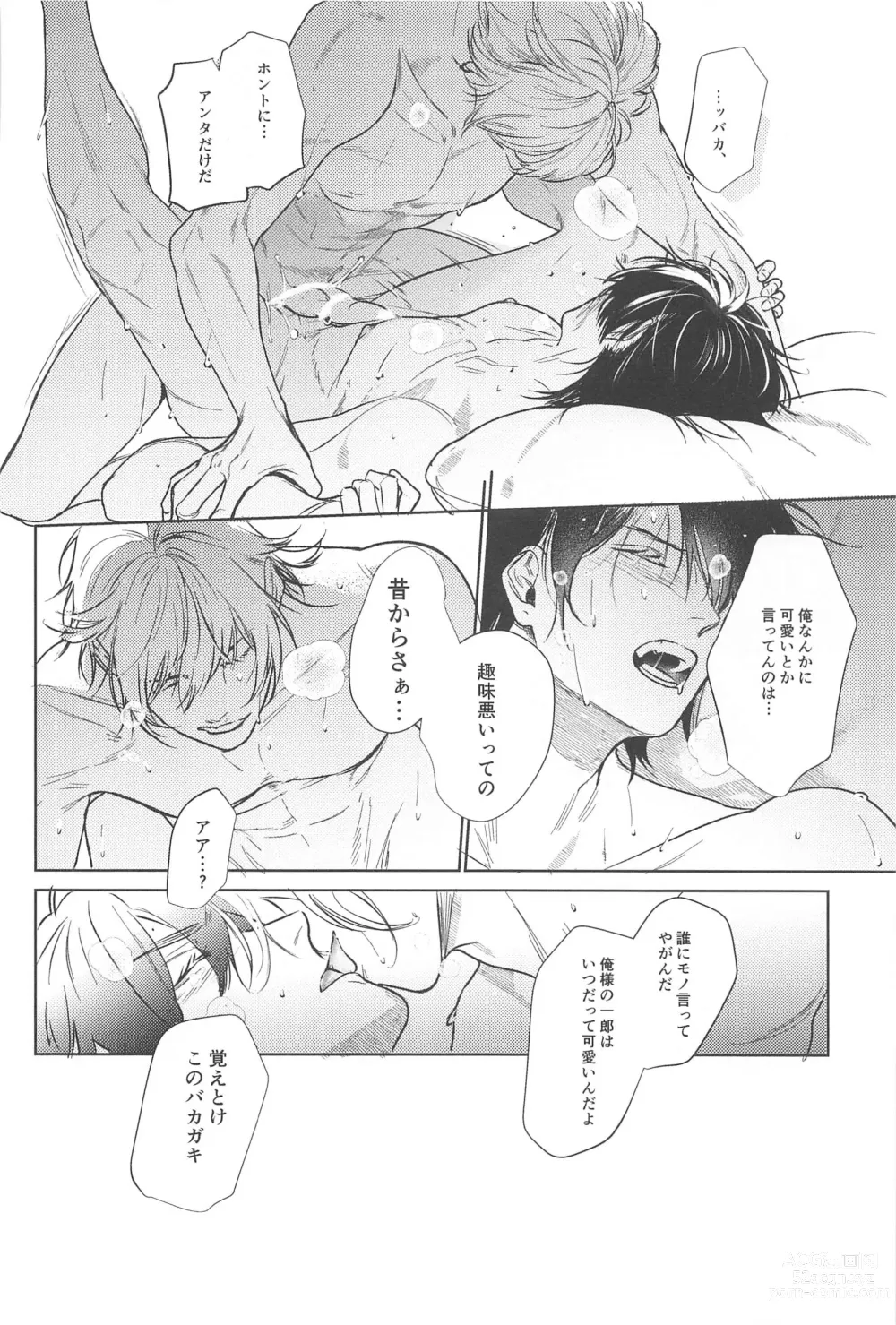 Page 34 of doujinshi God morning my dear