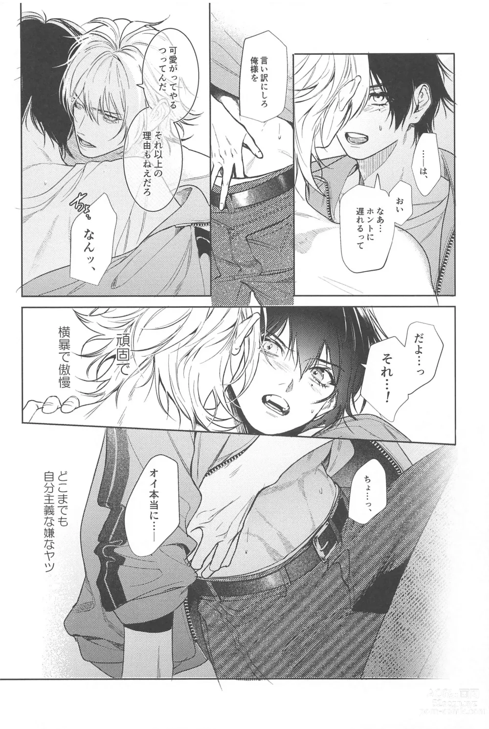 Page 8 of doujinshi God morning my dear