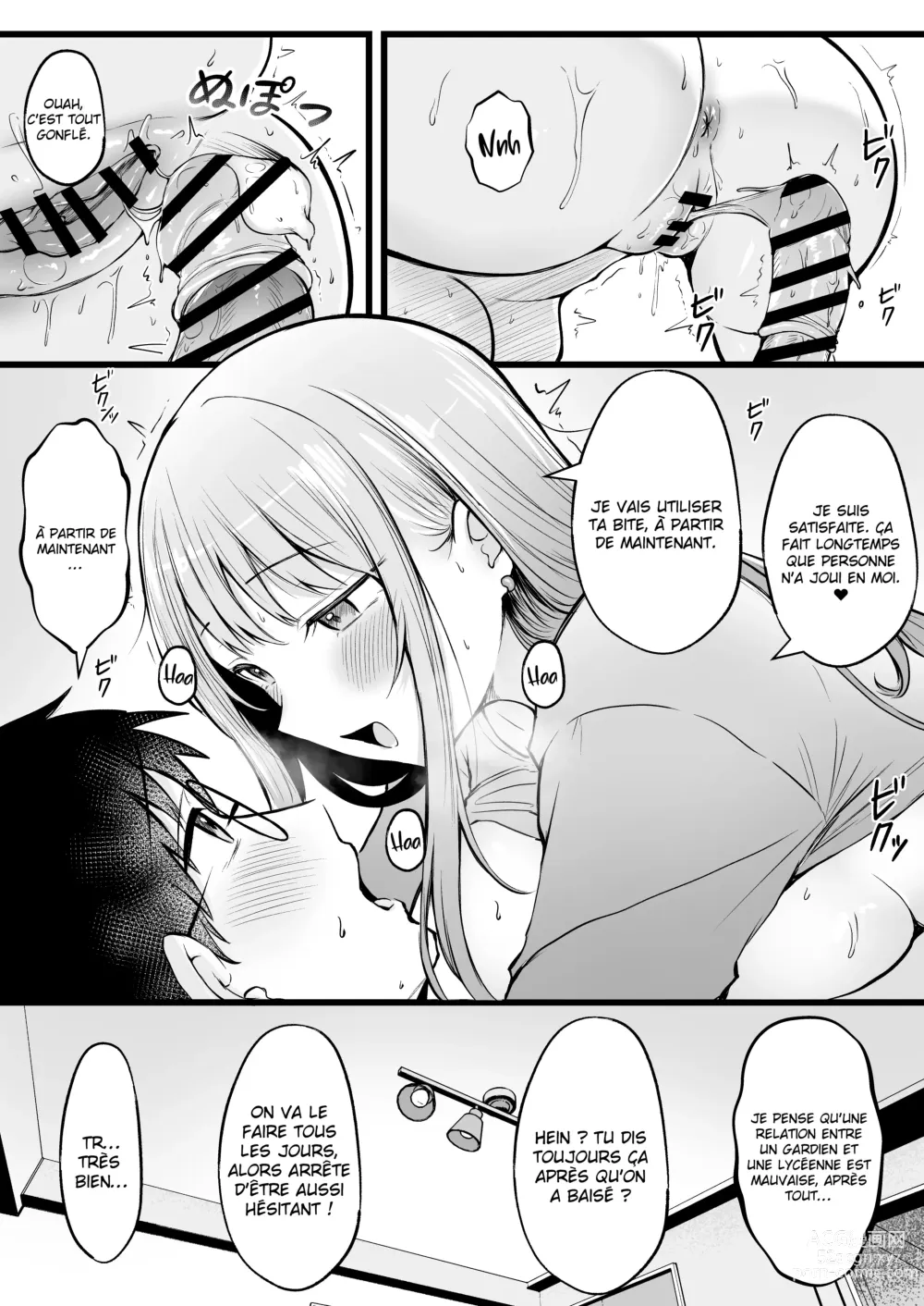 Page 28 of doujinshi Joshiryou Kanrinin no Boku wa Gal Ryousei ni Furimawasarete masu